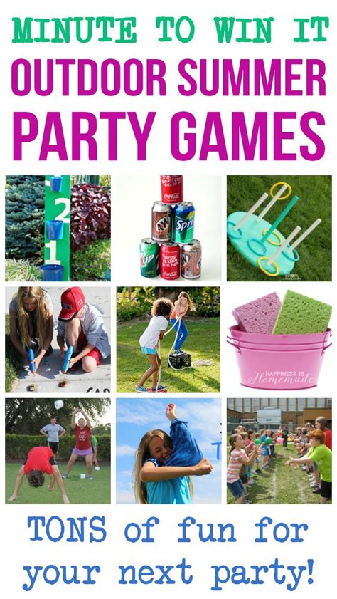 25 Summer Party Games .